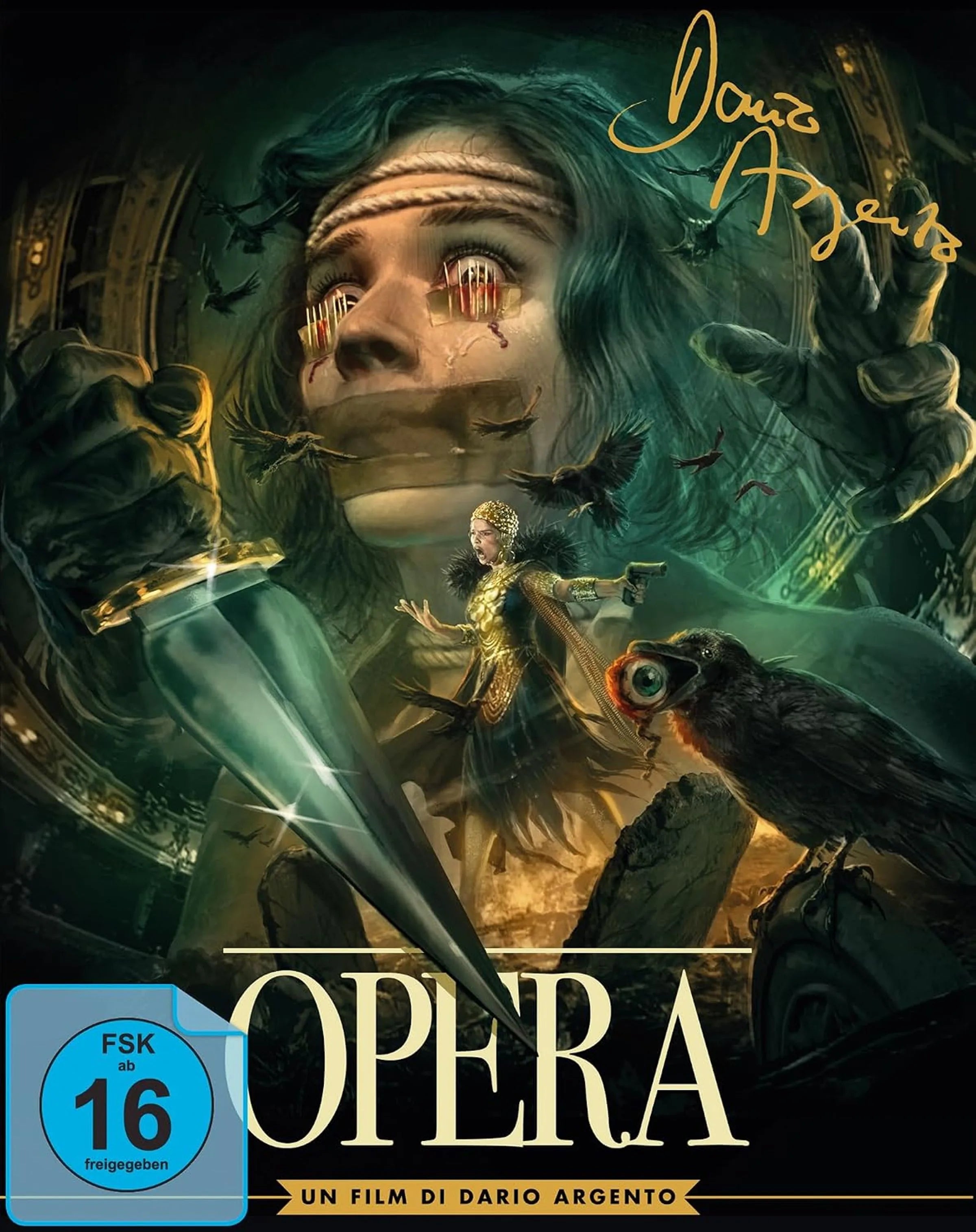 4K UHD Blu-ray-Cover: Opera (Dario Argento)