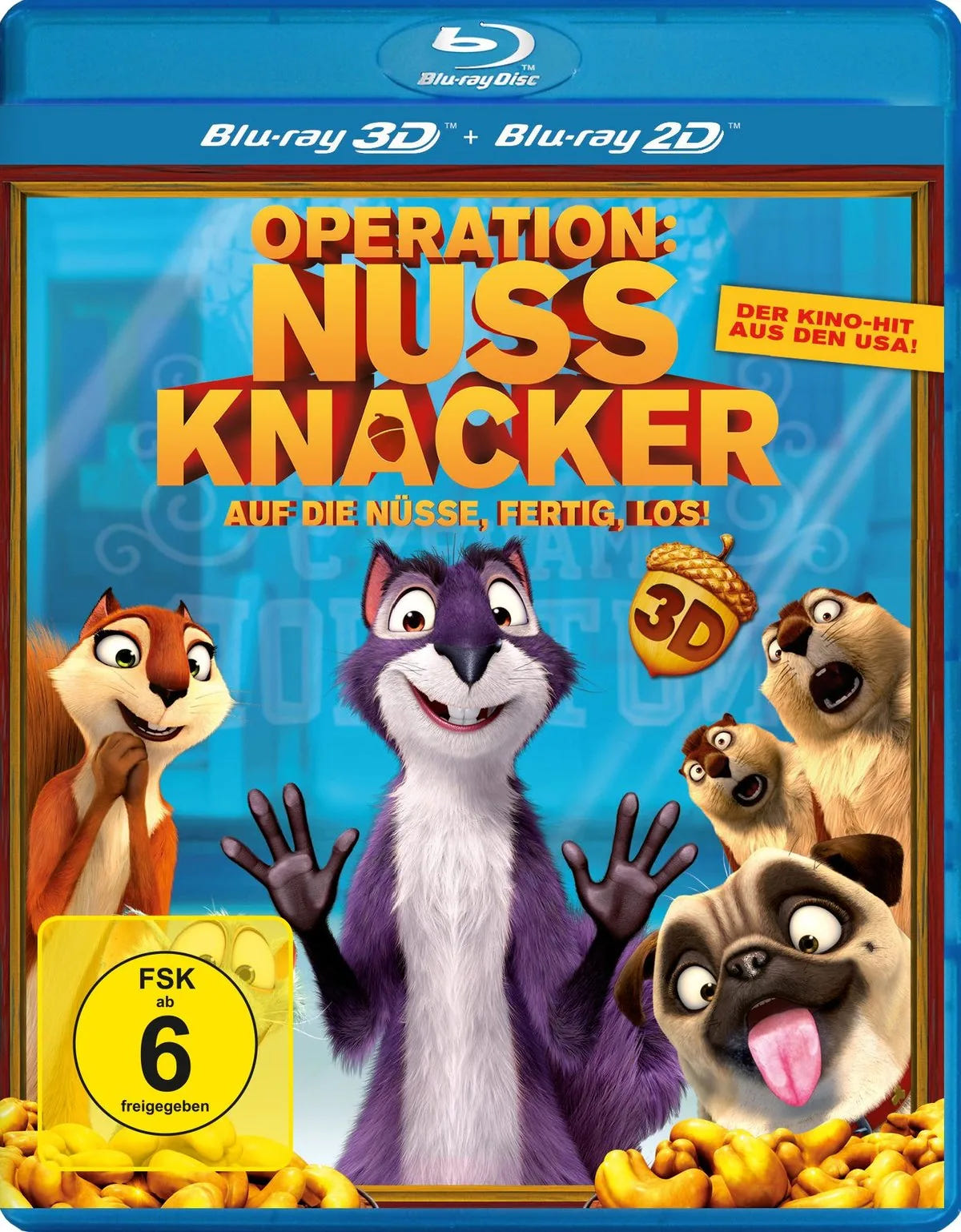 Operation Nussknacker  (inkl. 2D-Version) - Blu-ray 3D