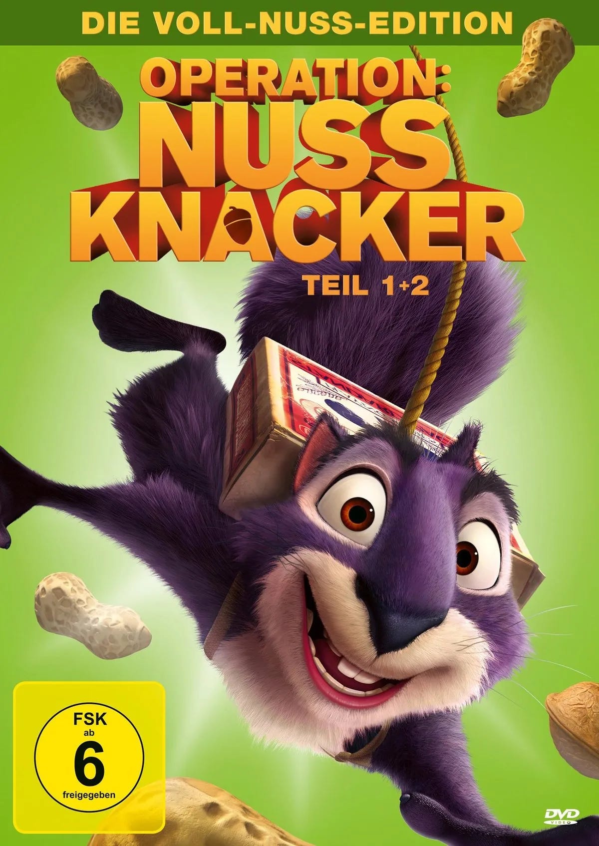 Operation Nussknacker Teil 1+2 - Die Voll-Nuss-E - DVD