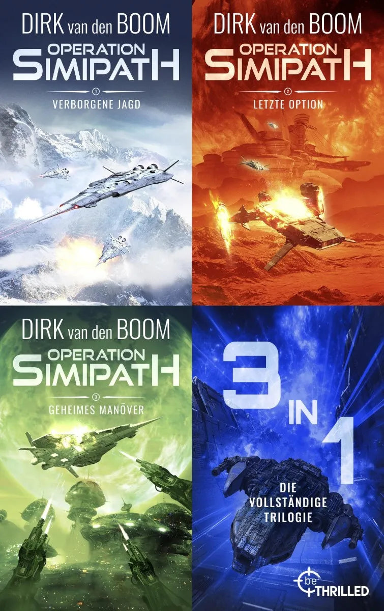 Cover: Operation Simipath - Die vollständige Trilogie (E-Book) von Dirk van den Boom