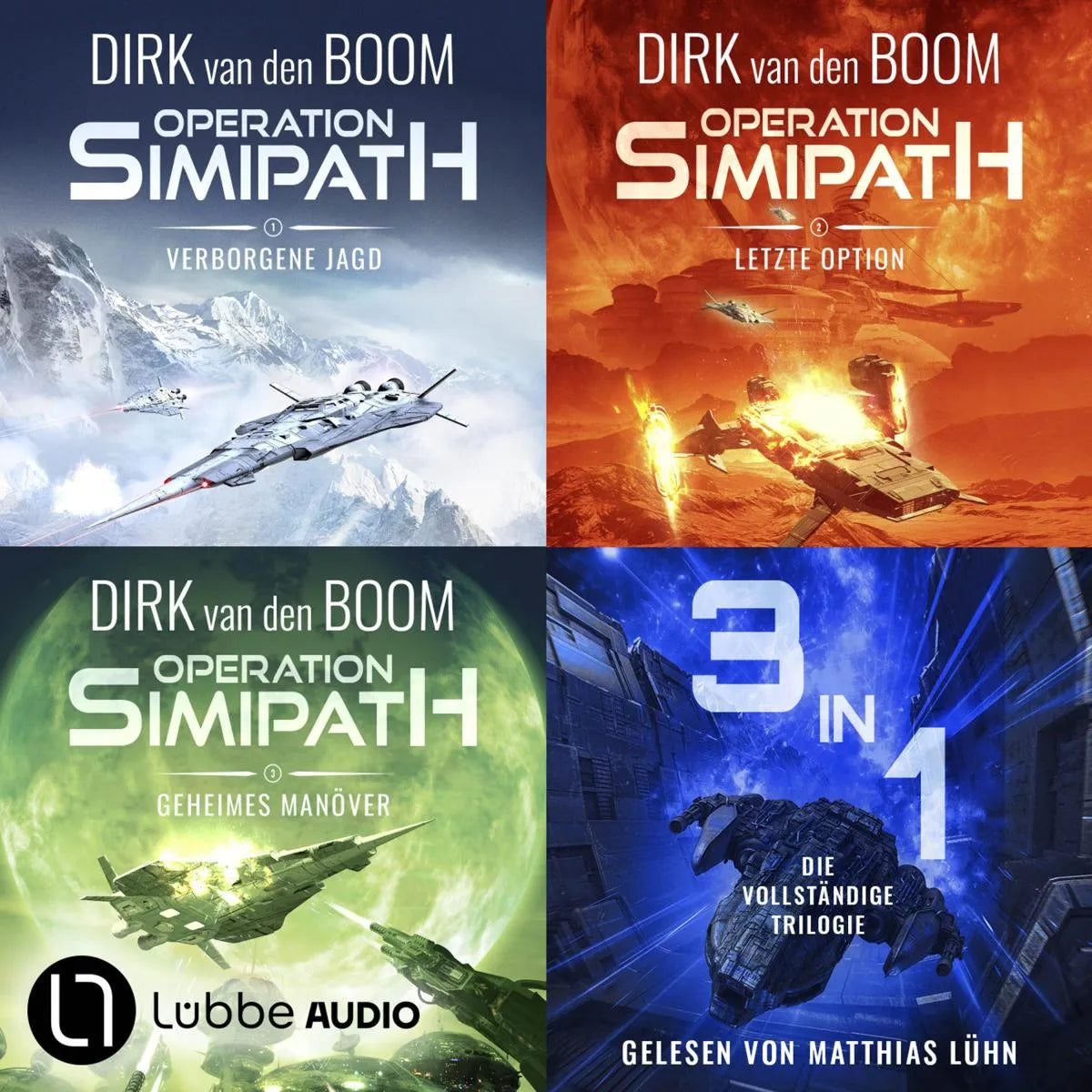 Cover: Operation Simipath - Die vollständige Trilogie (Hörbuch Download) von Dirk van den Boom