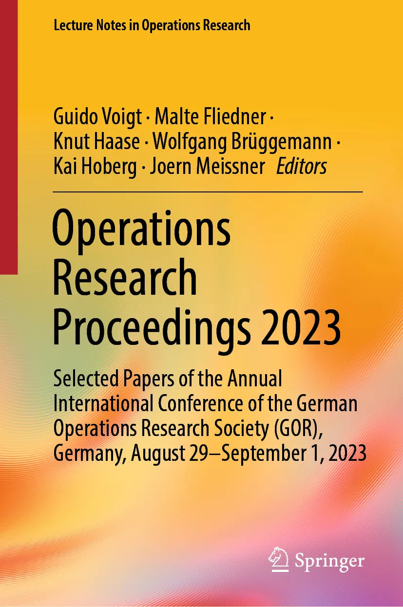 Cover: Operations Research Proceedings 2023 (E-Book)