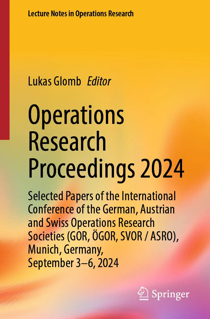 Cover: Operations Research Proceedings 2024 (E-Book)