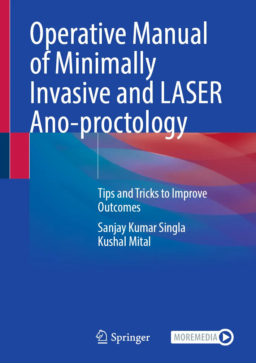 Cover: Operative Manual of Minimally Invasive and LASER Ano-proctology (E-Book) von Sanjay Kumar Singla