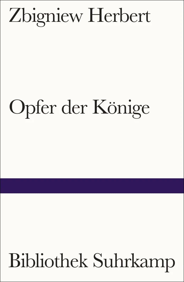 Buchcover von 'Opfer der Könige' - Taschenbuch von Zbigniew Herbert
