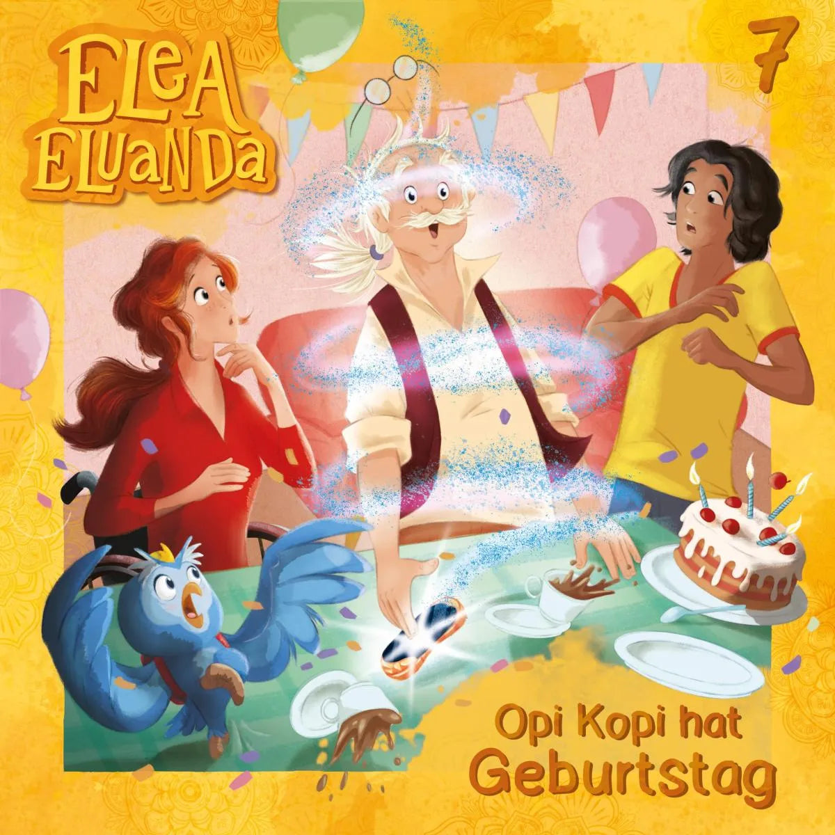 Cover: Opi Kopi hat Geburtstag (Hörbuch Download) von Elfie Donnelly