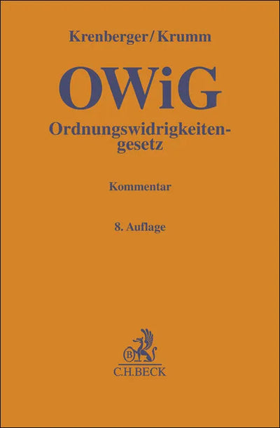 Ordnungswidrigkeitengesetz. OWiG