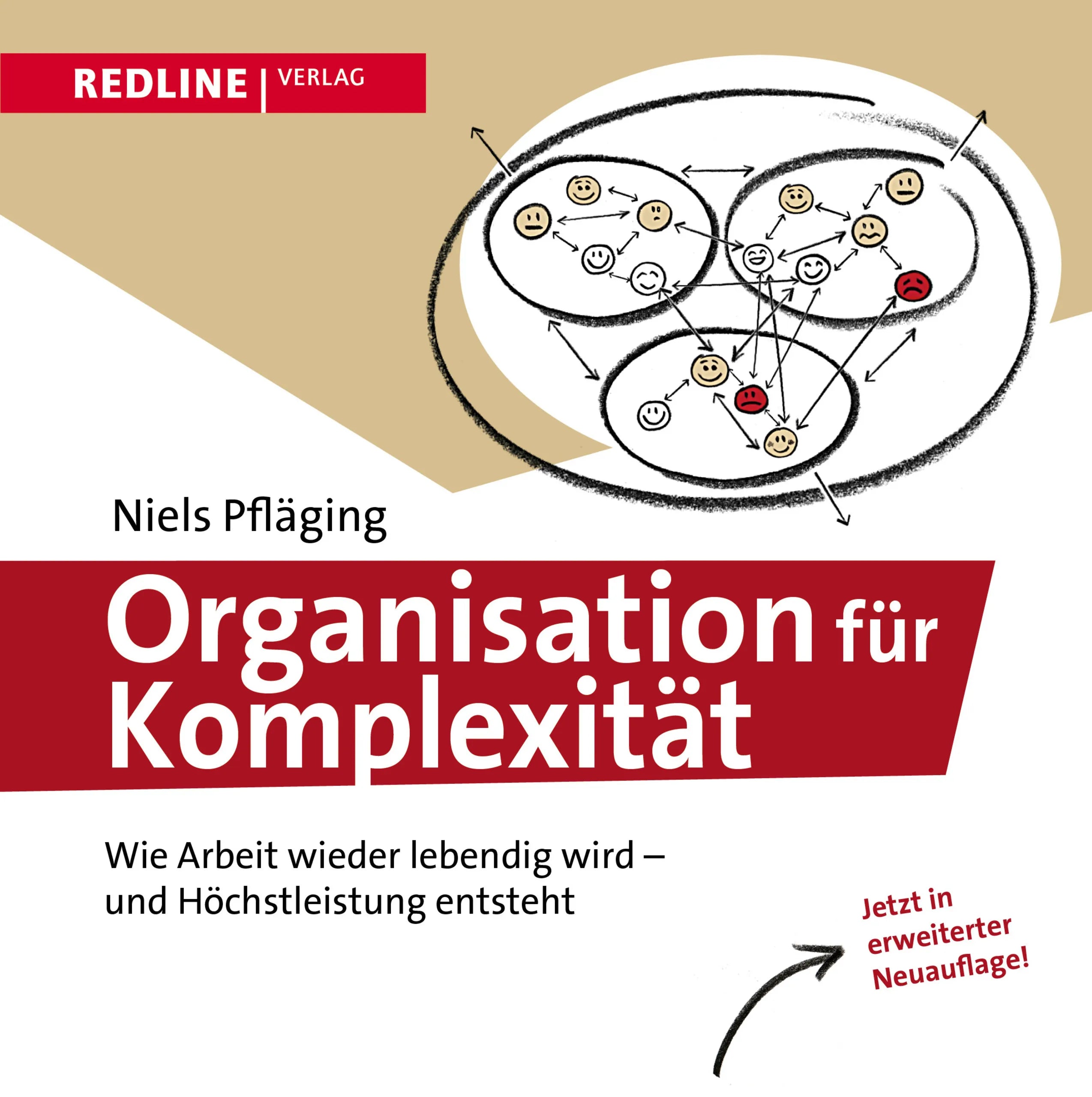Buchcover von 'Organisation für Komplexität' - Gebundene Ausgabe von Niels Pfläging