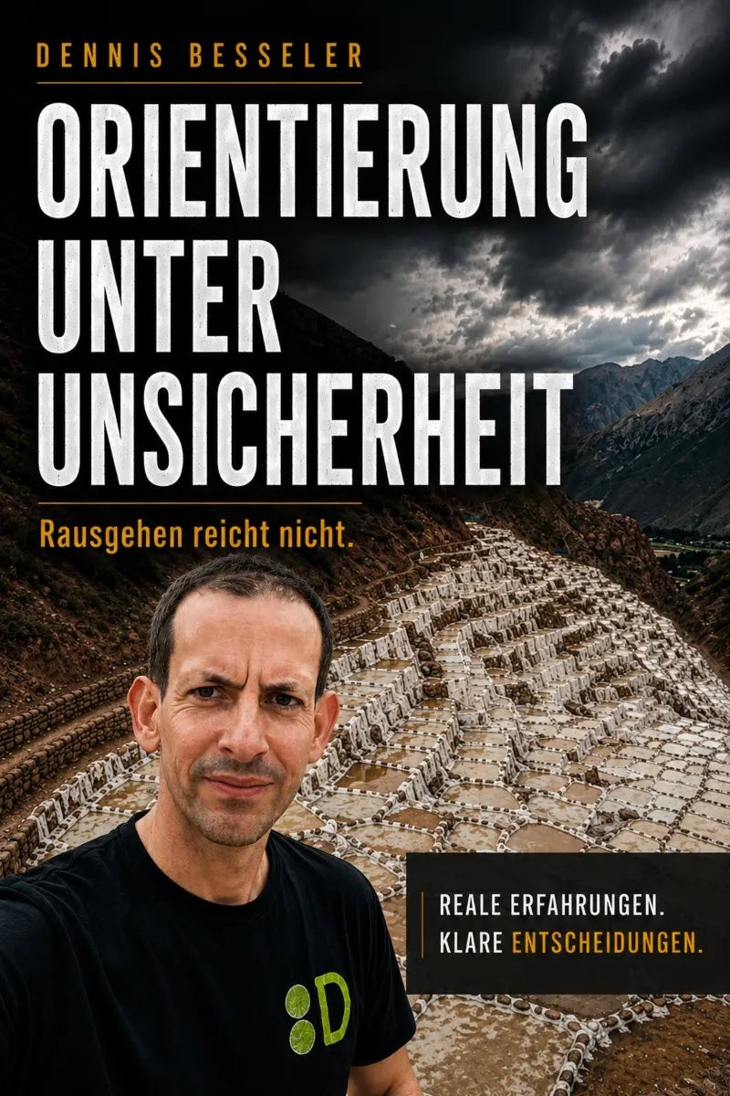 Cover: ORIENTIERUNG UNTER UNSICHERHEIT (E-Book) von Dennis Besseler