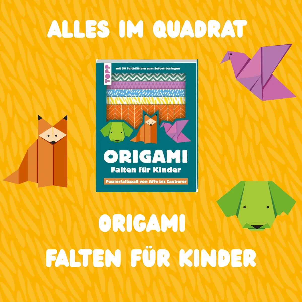 Detailansicht: Origami - Falten für Kinder (Taschenbuch)