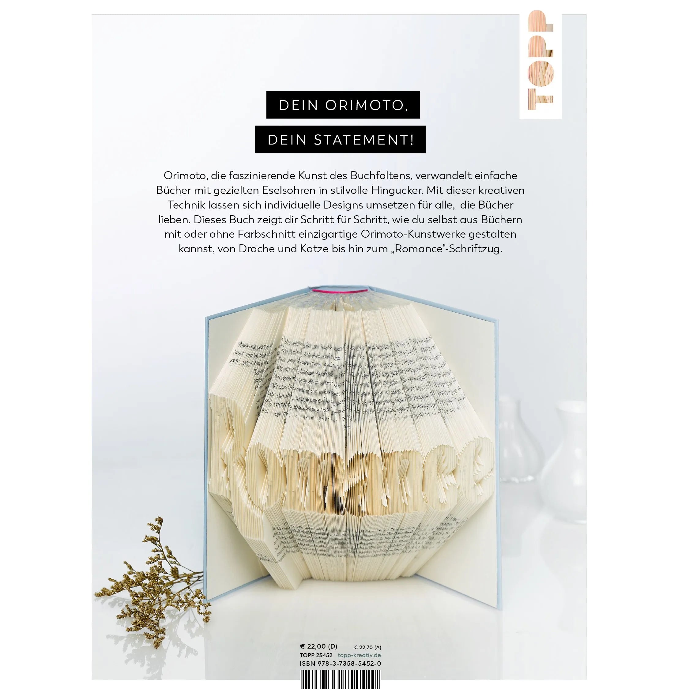 Detailansicht: Orimoto. Faltkunst für Booklover (Hardcover)