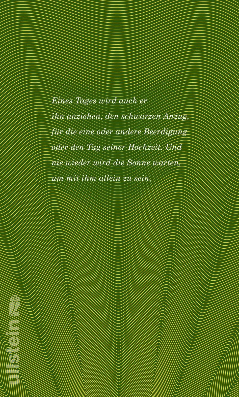 Buchrückseite von 'Orpheus in der Sonne / Coda' mit Klappentext - Taschenbuch