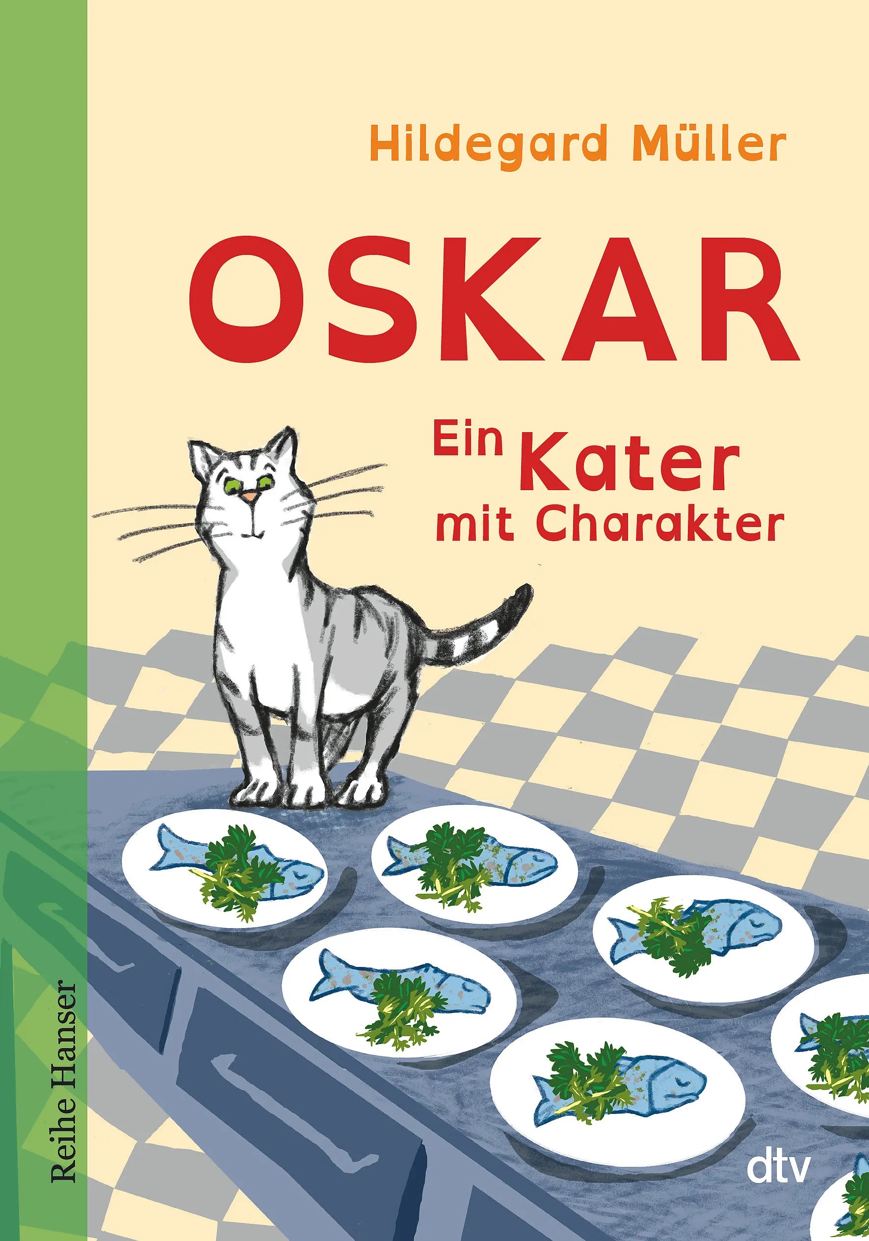 Buchcover von 'Oskar - Ein Kater mit Charakter' - Gebundene Ausgabe von Hildegard Müller