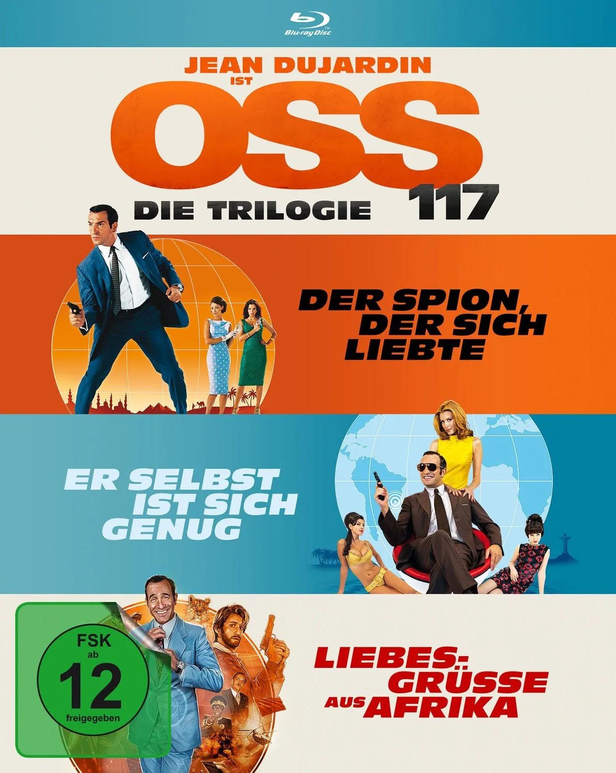 OSS 117 - Die Trilogie - Blu-ray Disc