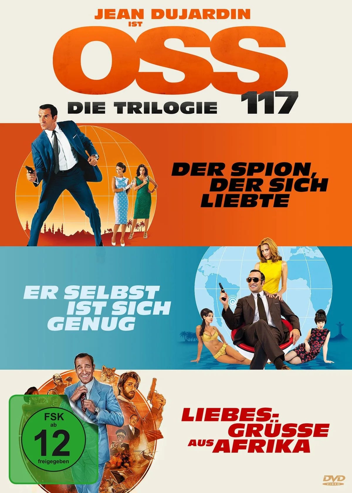 OSS 117 - Die Trilogie - DVD