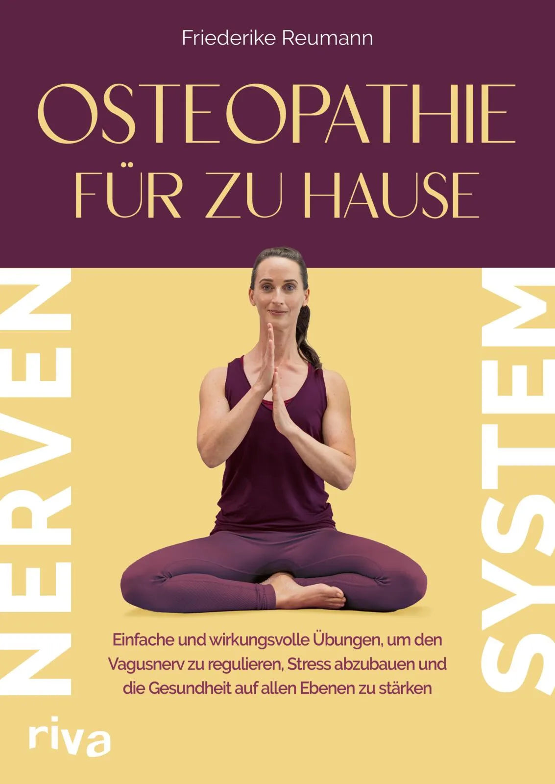 Buchcover von 'Osteopathie für zu Hause – Nervensystem' - Taschenbuch von Friederike Reumann