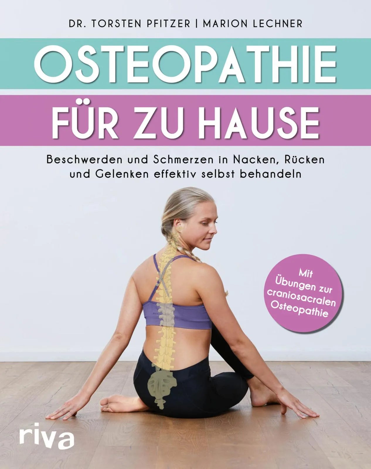 Buchcover von 'Osteopathie für zu Hause' - Taschenbuch von Marion Lechner