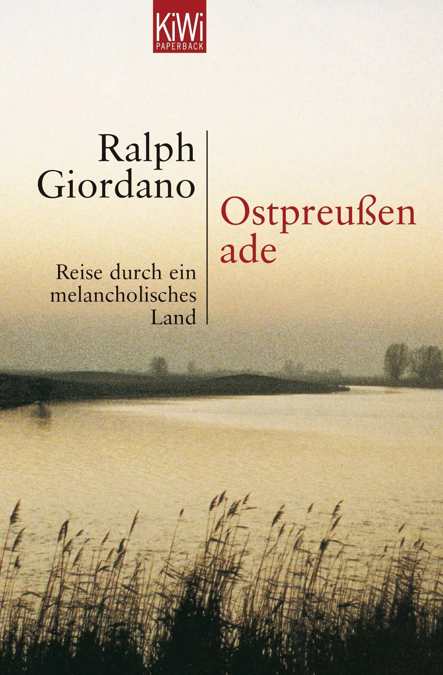 Buchcover von 'Ostpreussen Ade' - Taschenbuch von Ralph Giordano