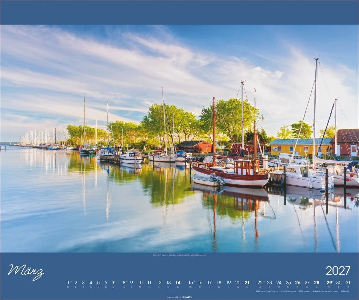 Ostsee Kalender 2027 – Ansicht