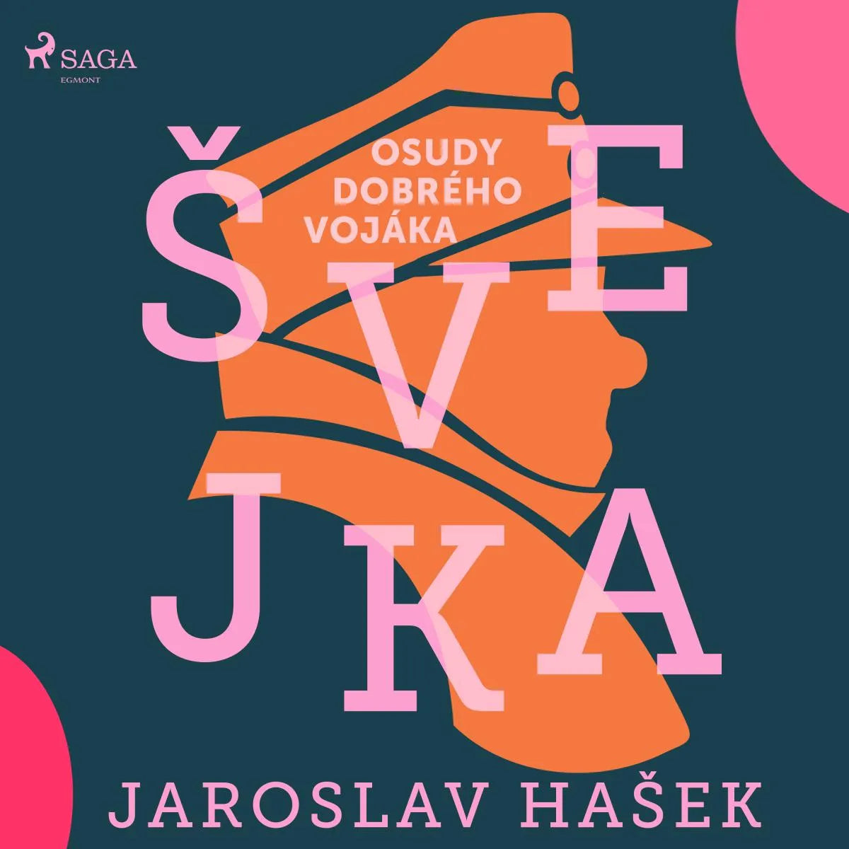Cover: Osudy dobrého vojáka Švejka (Hörbuch Download) von Jaroslav Hasek