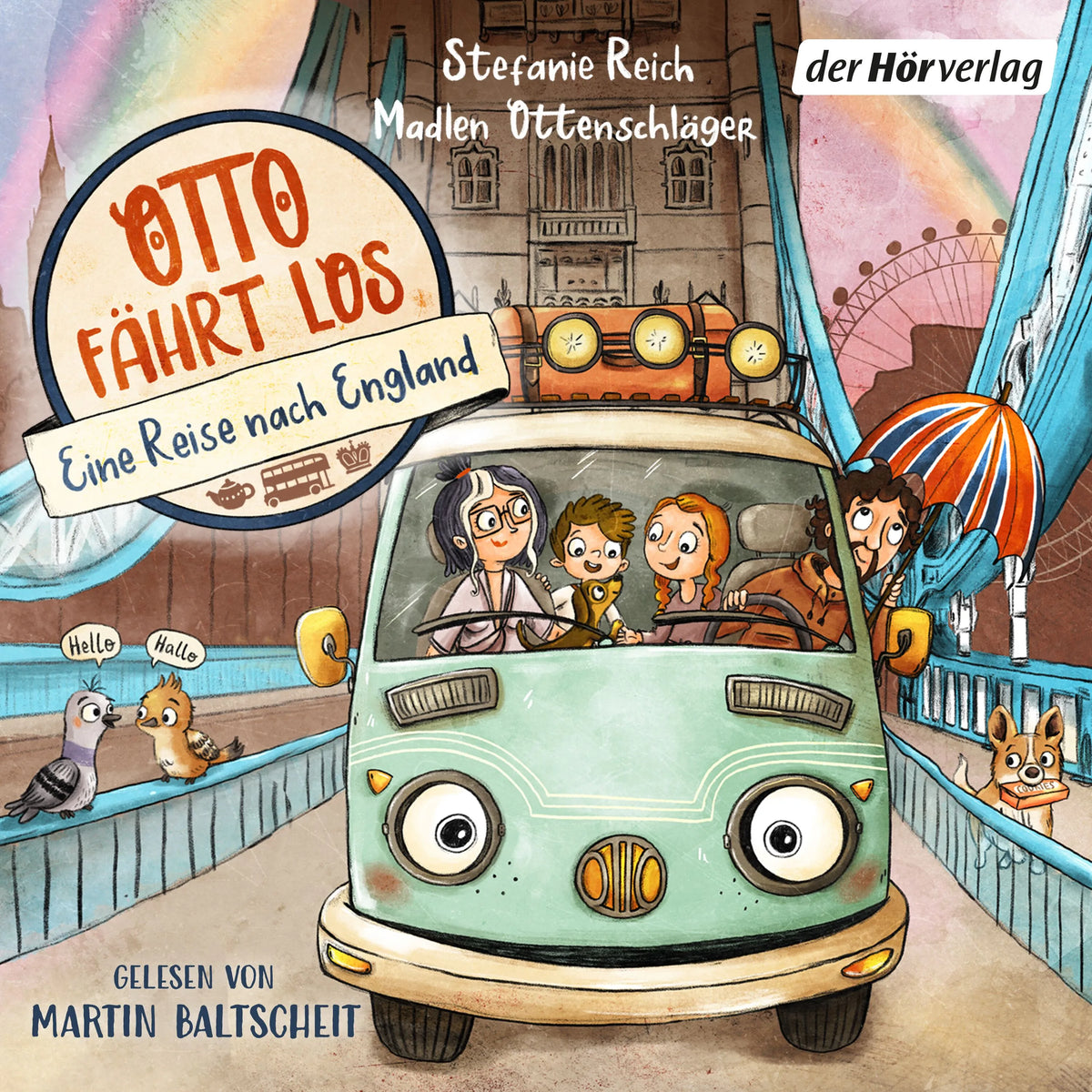 Cover: Otto fährt los - Eine Reise nach England (Hörbuch Download) von Madlen Ottenschläger