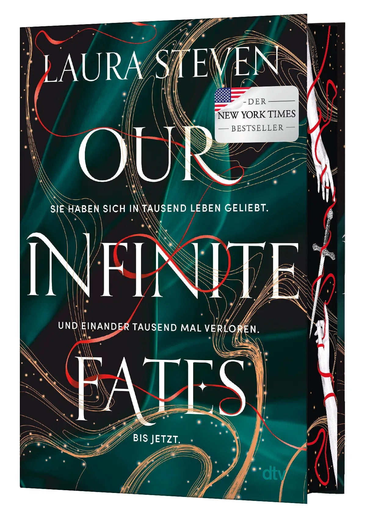 Buchcover von 'Our Infinite Fates' - Gebundene Ausgabe von Laura Steven