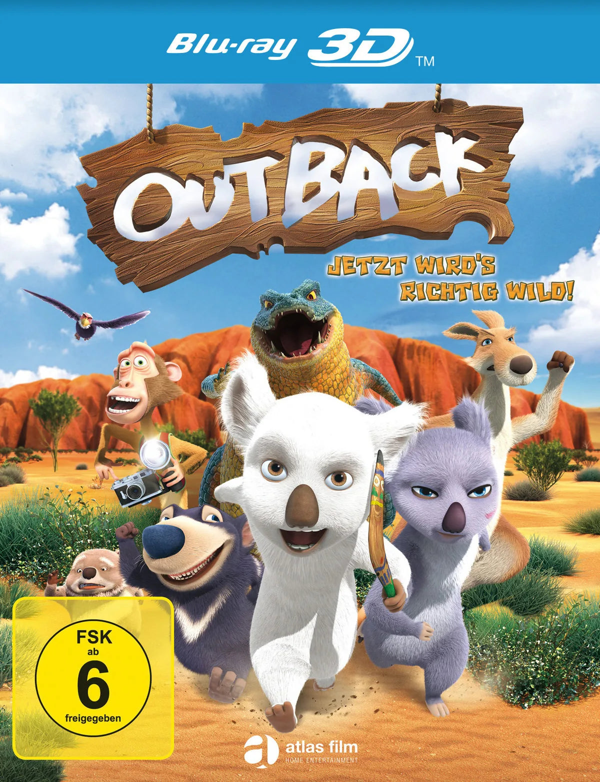 Outback - Jetzt wird's richtig wild! - Blu-ray 3D