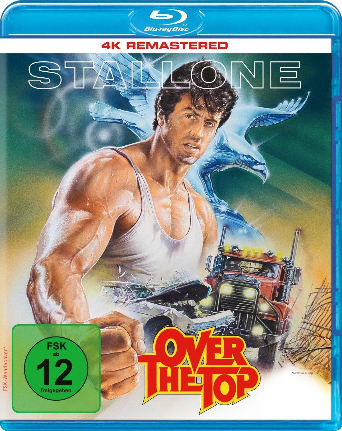 Blu-ray-Cover: Over the Top. Regie: Menahem Golan