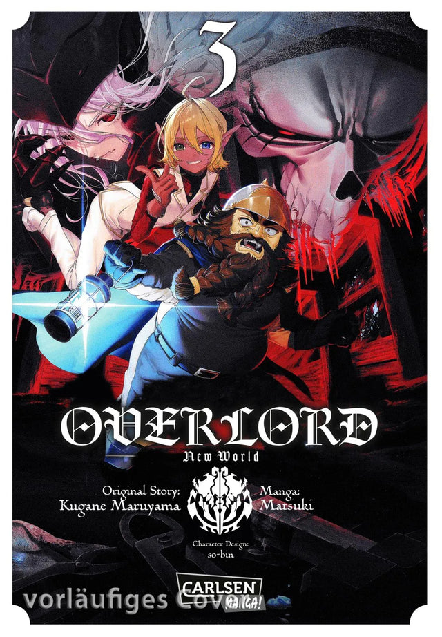 Cover: Overlord New World 3 (Taschenbuch) von Kugane Maruyama