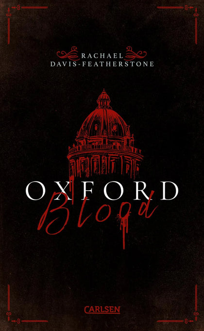 Buchcover von 'Oxford Blood' - Paperback von Rachael Davis-Featherstone