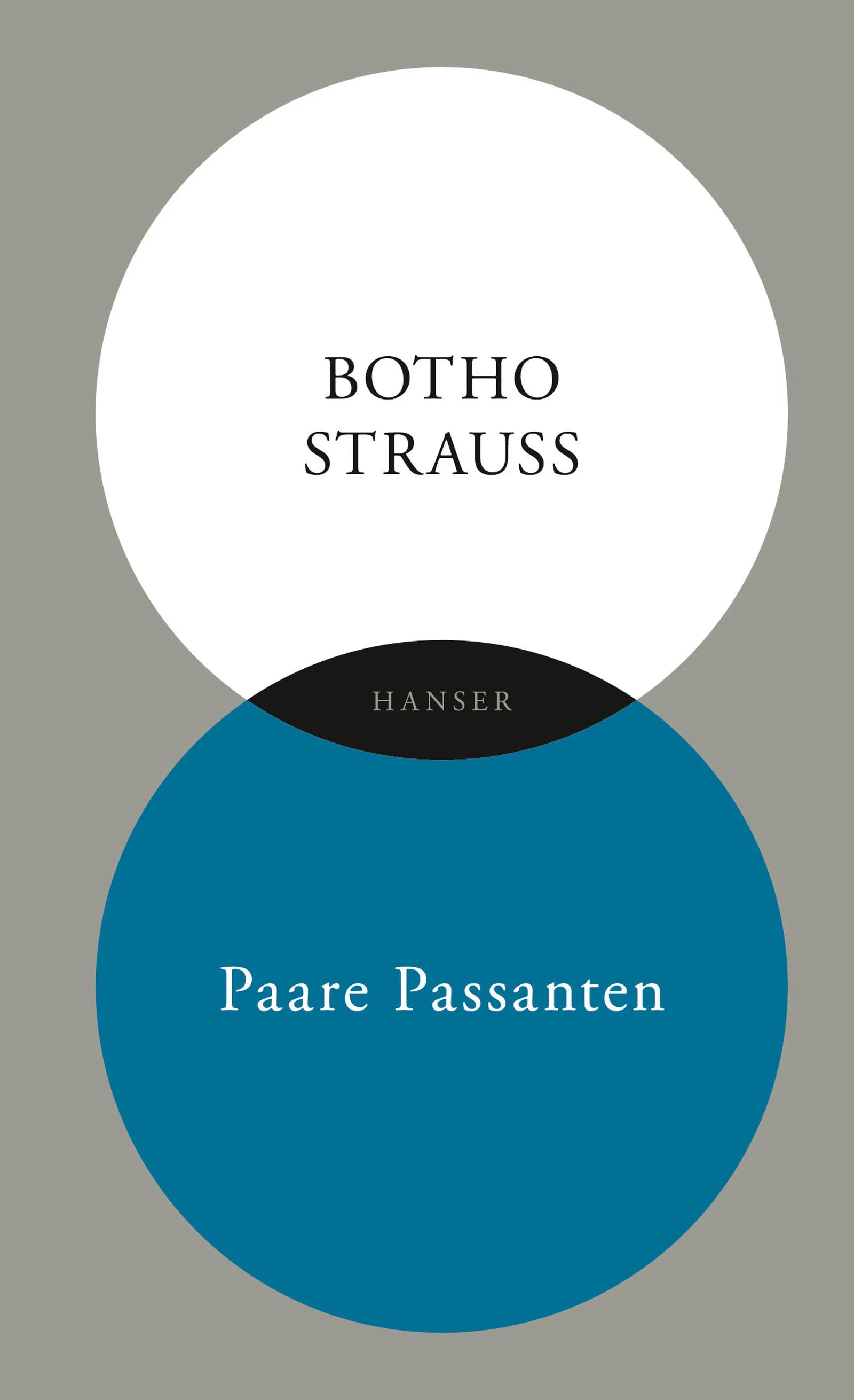 Buchcover von 'Paare Passanten' - Gebundene Ausgabe von Botho Strauß