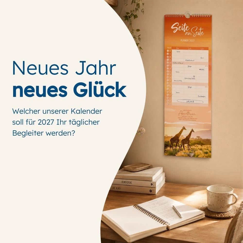 Paarplaner 2027 Seite an Seite – Ansicht