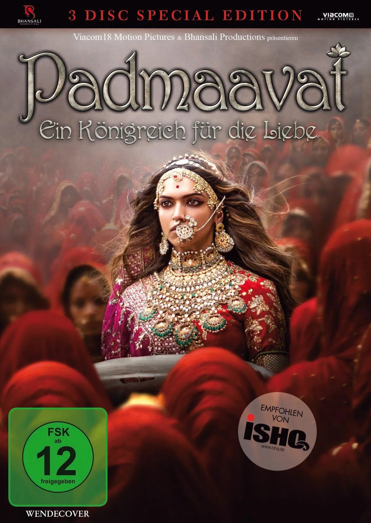 Padmaavat (SE) (+ DVD) (+ Bonus-DVD) - Blu-ray Disc