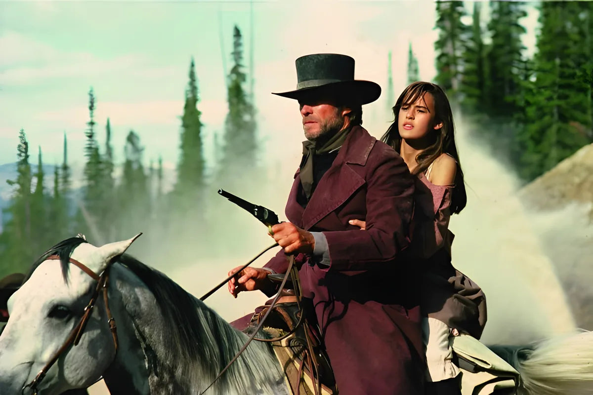 Filmszene 3 aus Pale Rider - Der namenlose Reiter – 4K UHD Blu-ray. Regie: Clint Eastwood