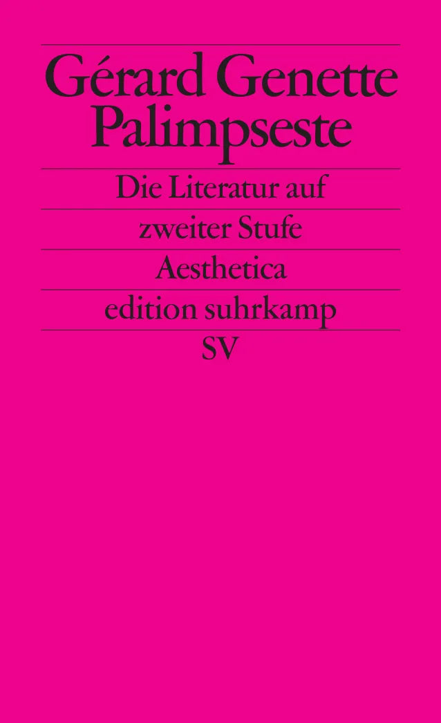 Buchcover von 'Palimpseste' - Taschenbuch von Gérard Genette
