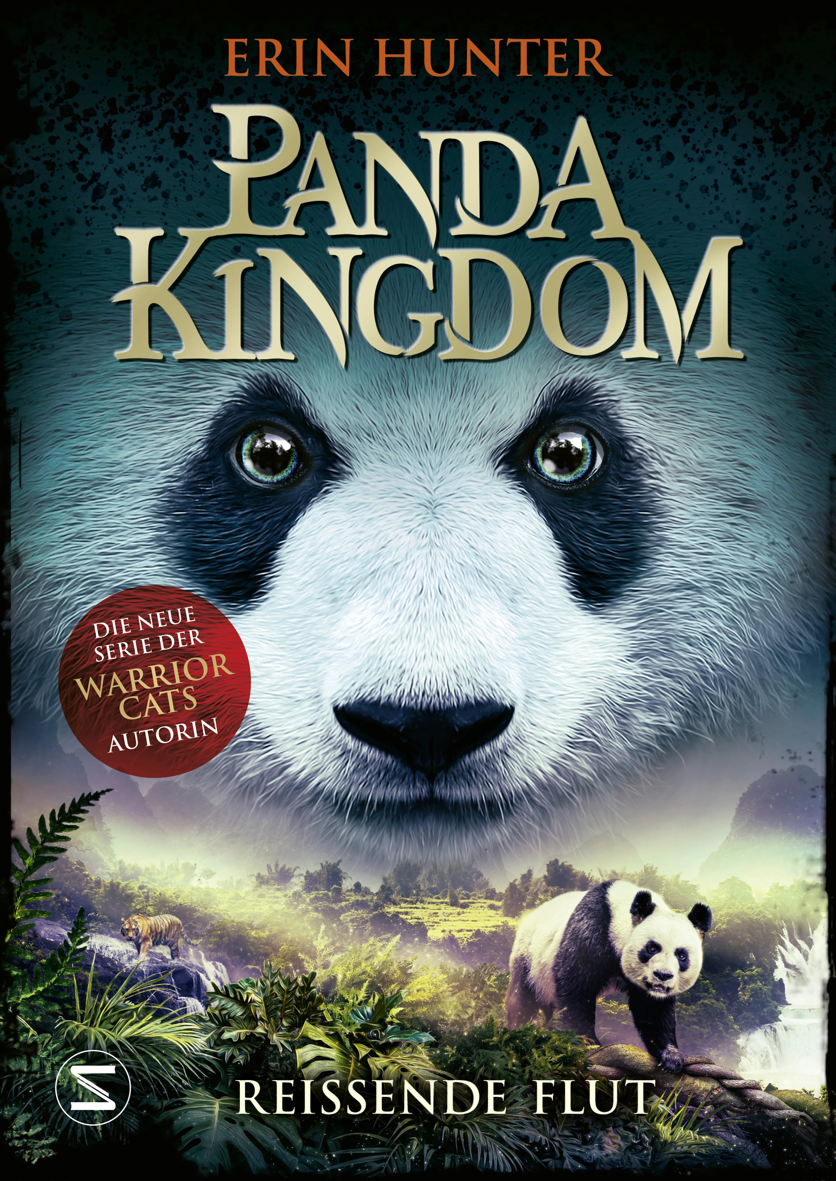 Buchcover von 'Panda Kingdom - Reißende Flut' - Gebundene Ausgabe von Erin Hunter
