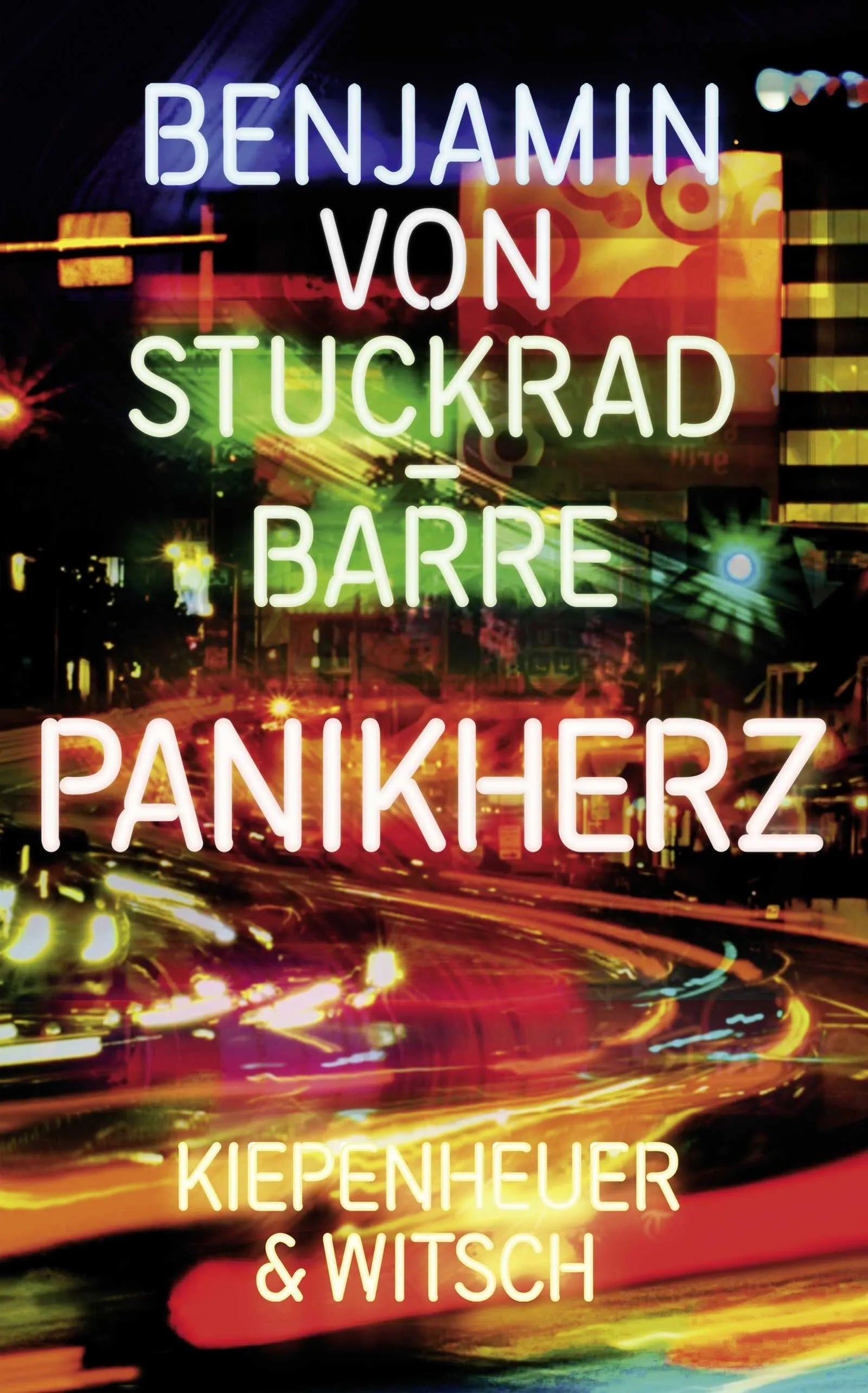 Buchcover von 'Panikherz' - Gebundene Ausgabe von Benjamin von Stuckrad-Barre