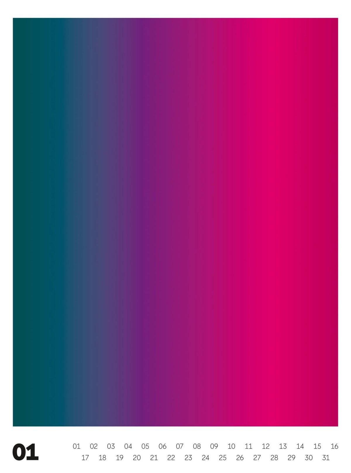PaperShape - Dieser Kalender ist ein Unikat – Ansicht
