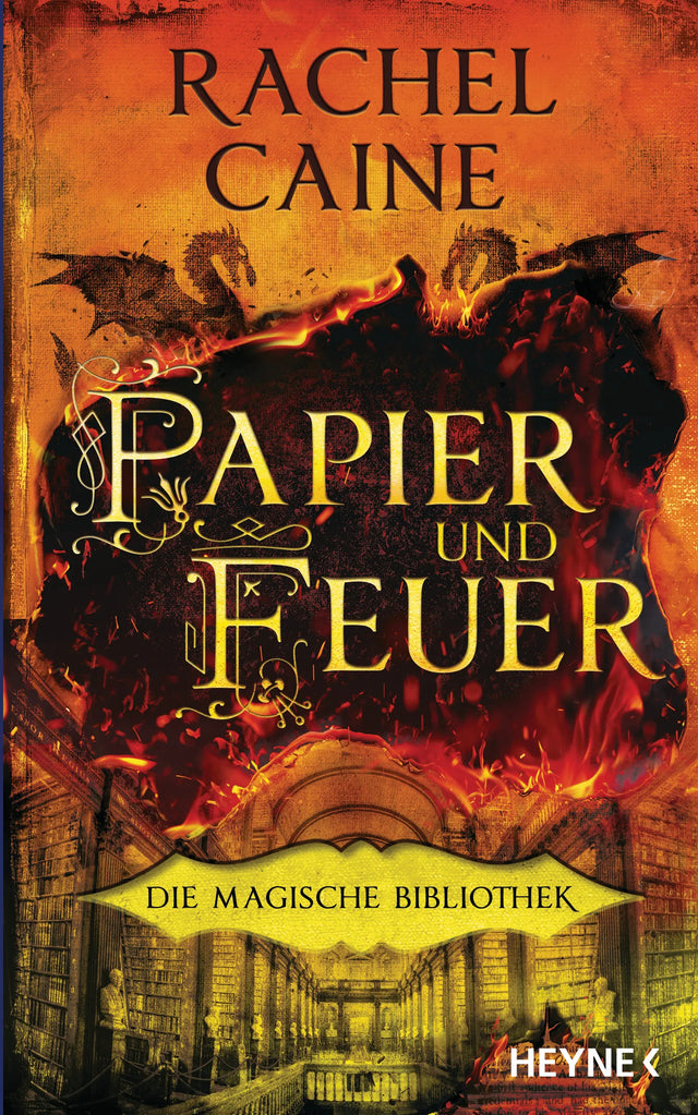 Cover: Papier und Feuer – Die Magische Bibliothek (E-Book) von Rachel Caine