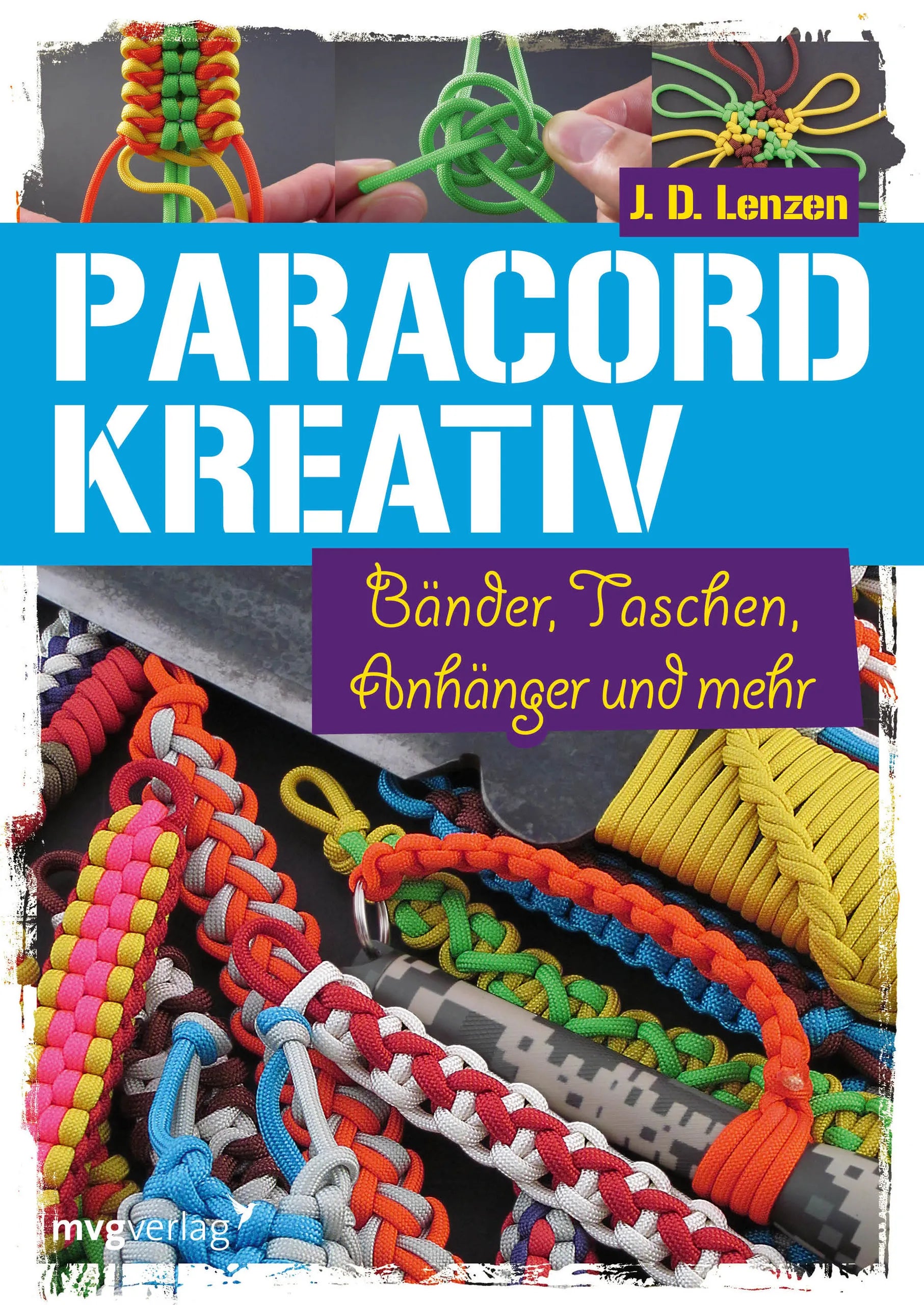 Buchcover von 'Paracord kreativ' - Taschenbuch von J. D. Lenzen