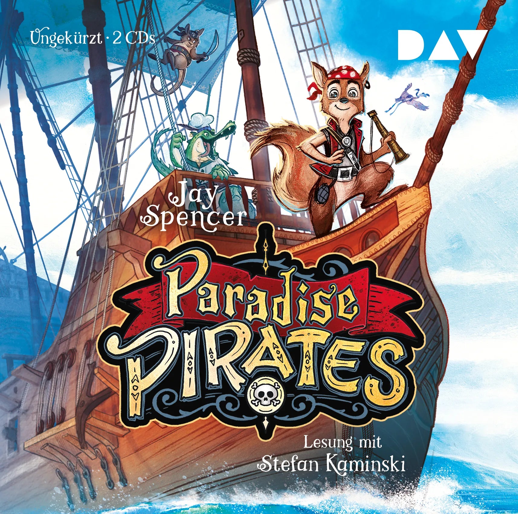 Buchcover von 'Paradise Pirates' - Hörbuch (CD) von Jay Spencer