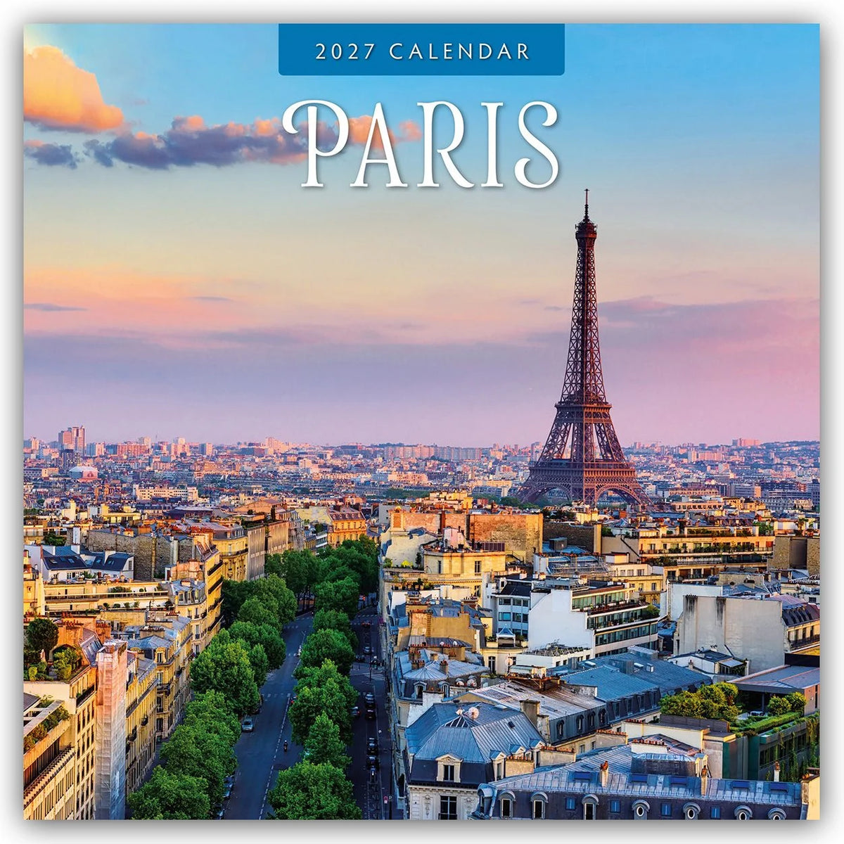 Wandkalender: Paris 2027 – 16-Monatskalender