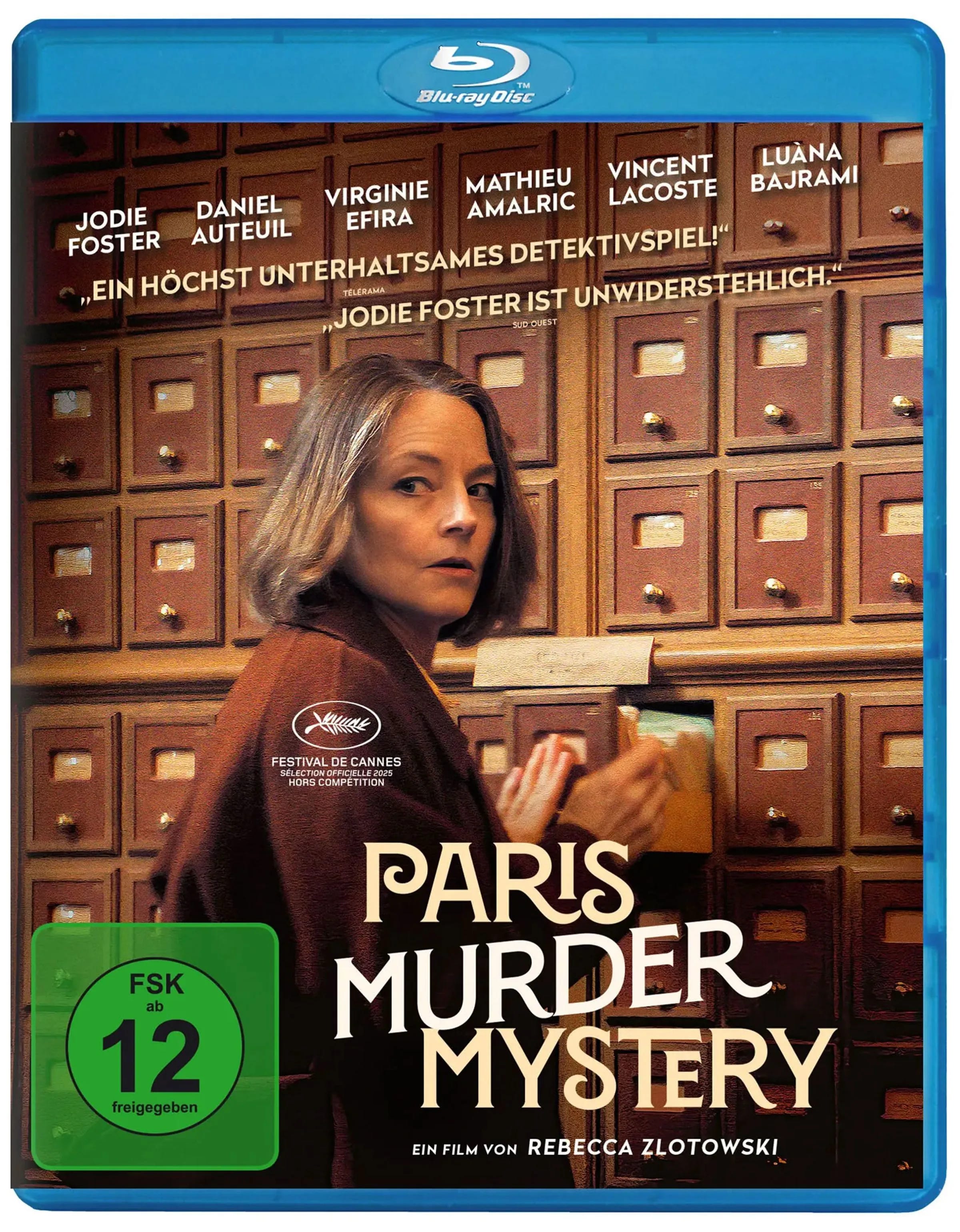 Blu-ray-Cover: Paris Murder Mystery. Regie: Rebecca Zlotowski