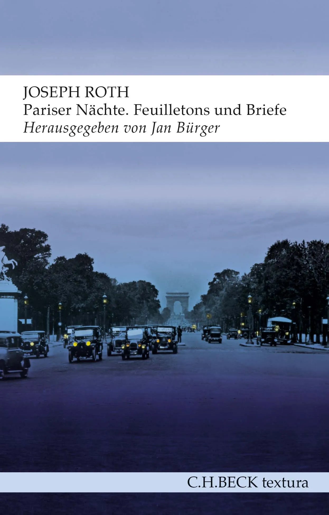 Buchcover von 'Pariser Nächte' - Taschenbuch von Joseph Roth
