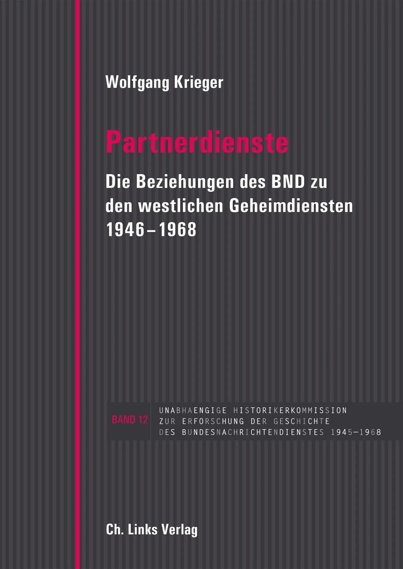 Buchcover von 'Partnerdienste' - Gebundene Ausgabe von Wolfgang Krieger