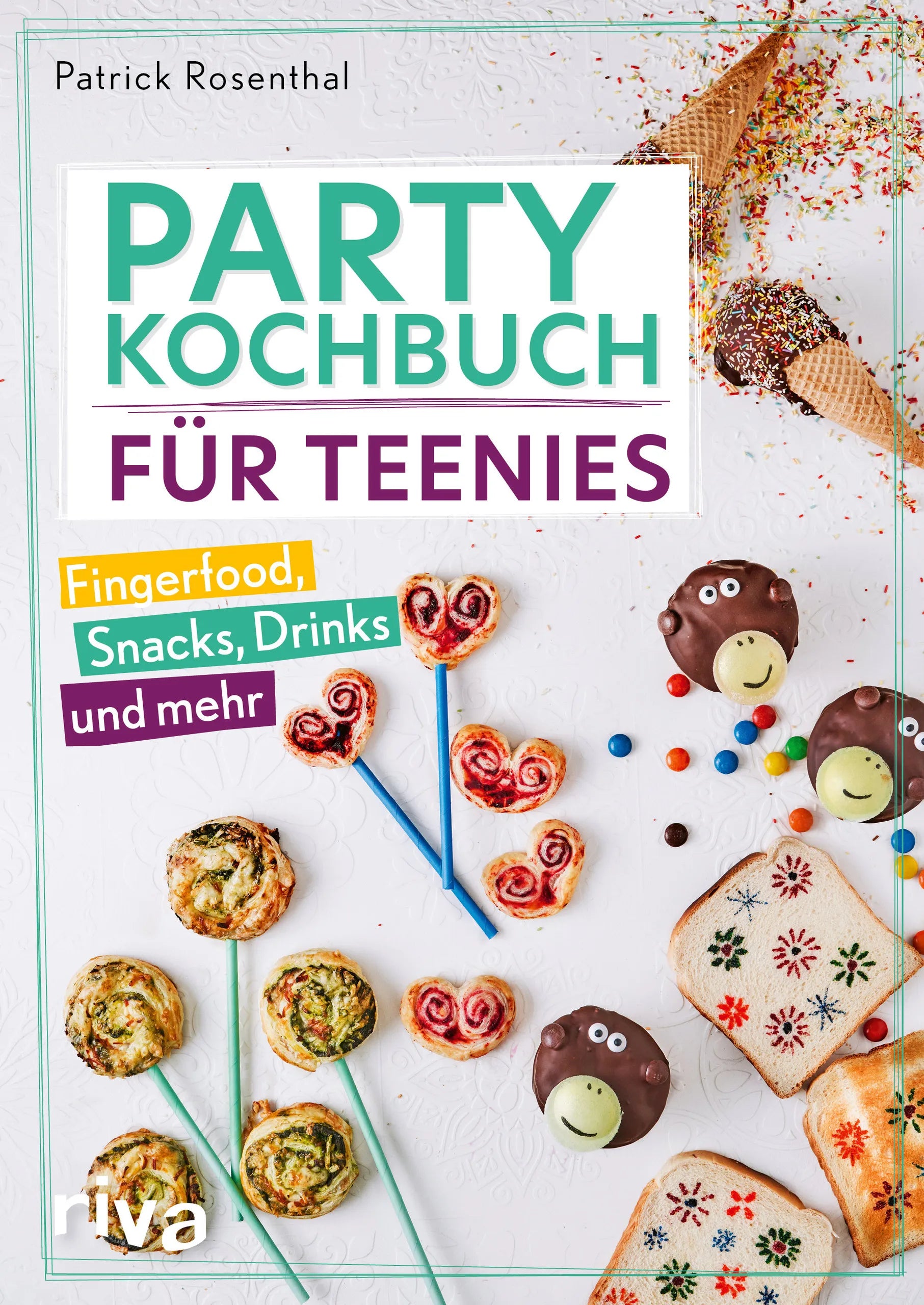 Buchcover von 'Party-Kochbuch für Teenies' - Gebundene Ausgabe von Patrick Rosenthal