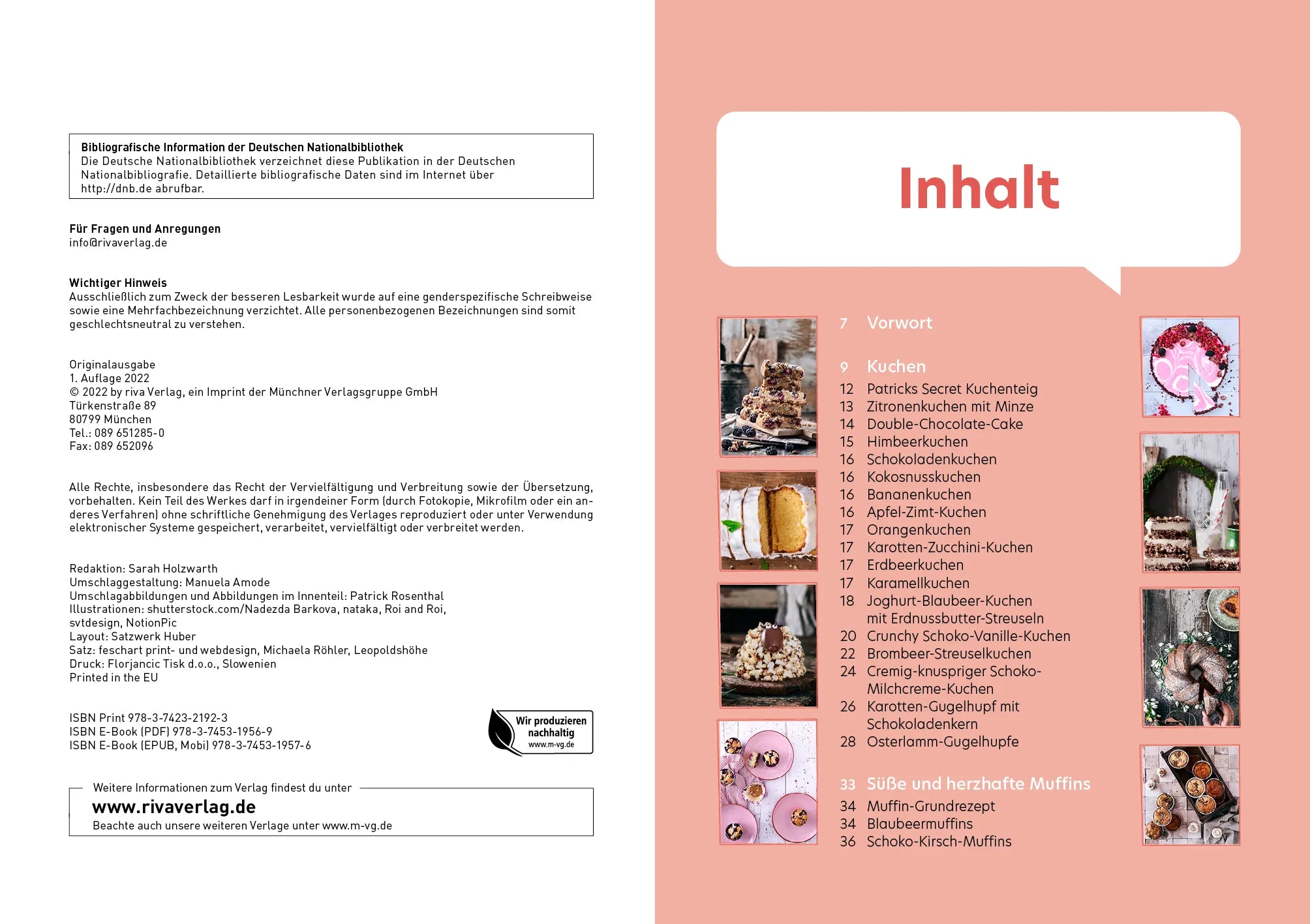 Innenansicht von 'Party-Kochbuch für Teenies' - Gebundene Ausgabe