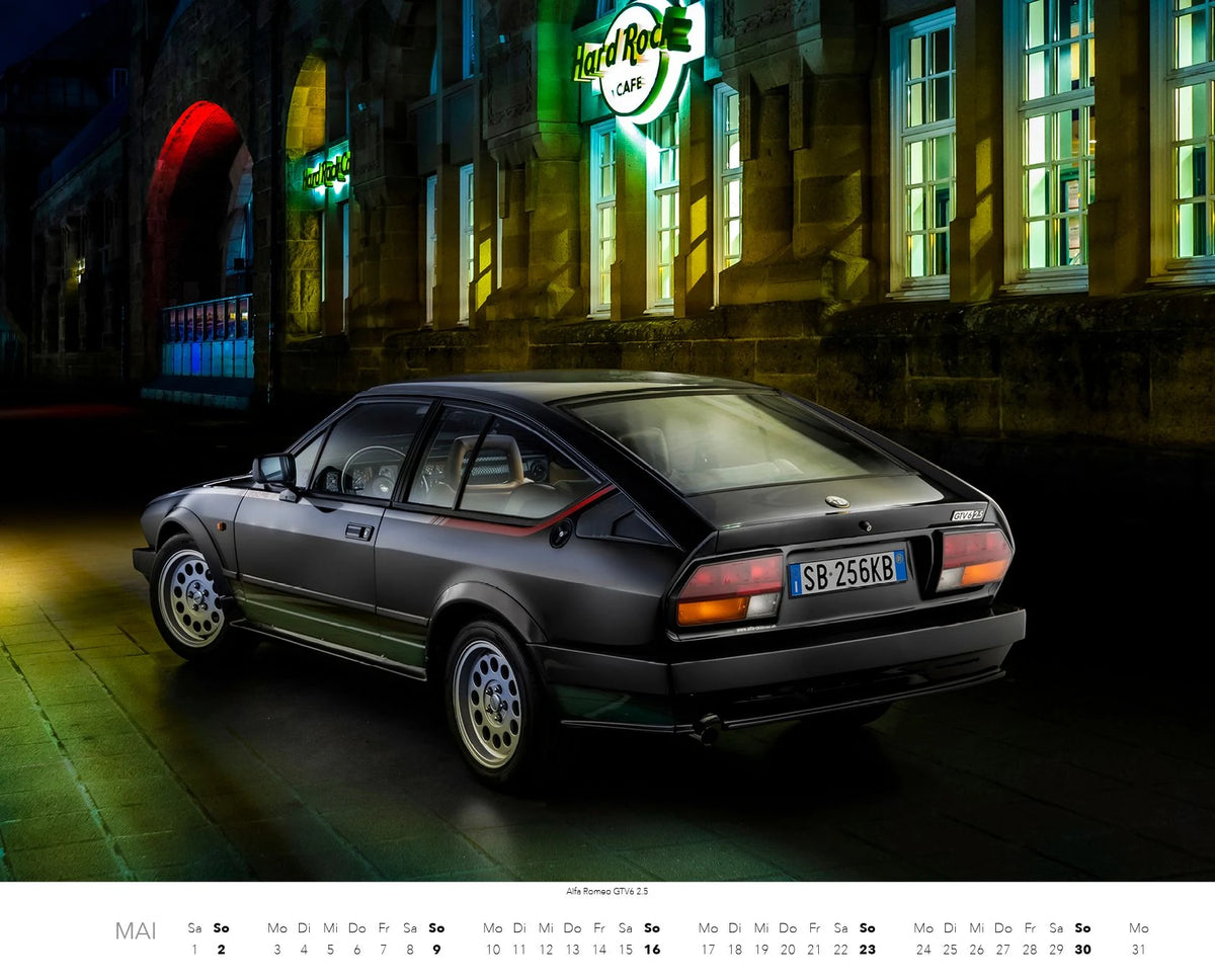 Passione Alfa Romeo Kalender 2027 – Ansicht