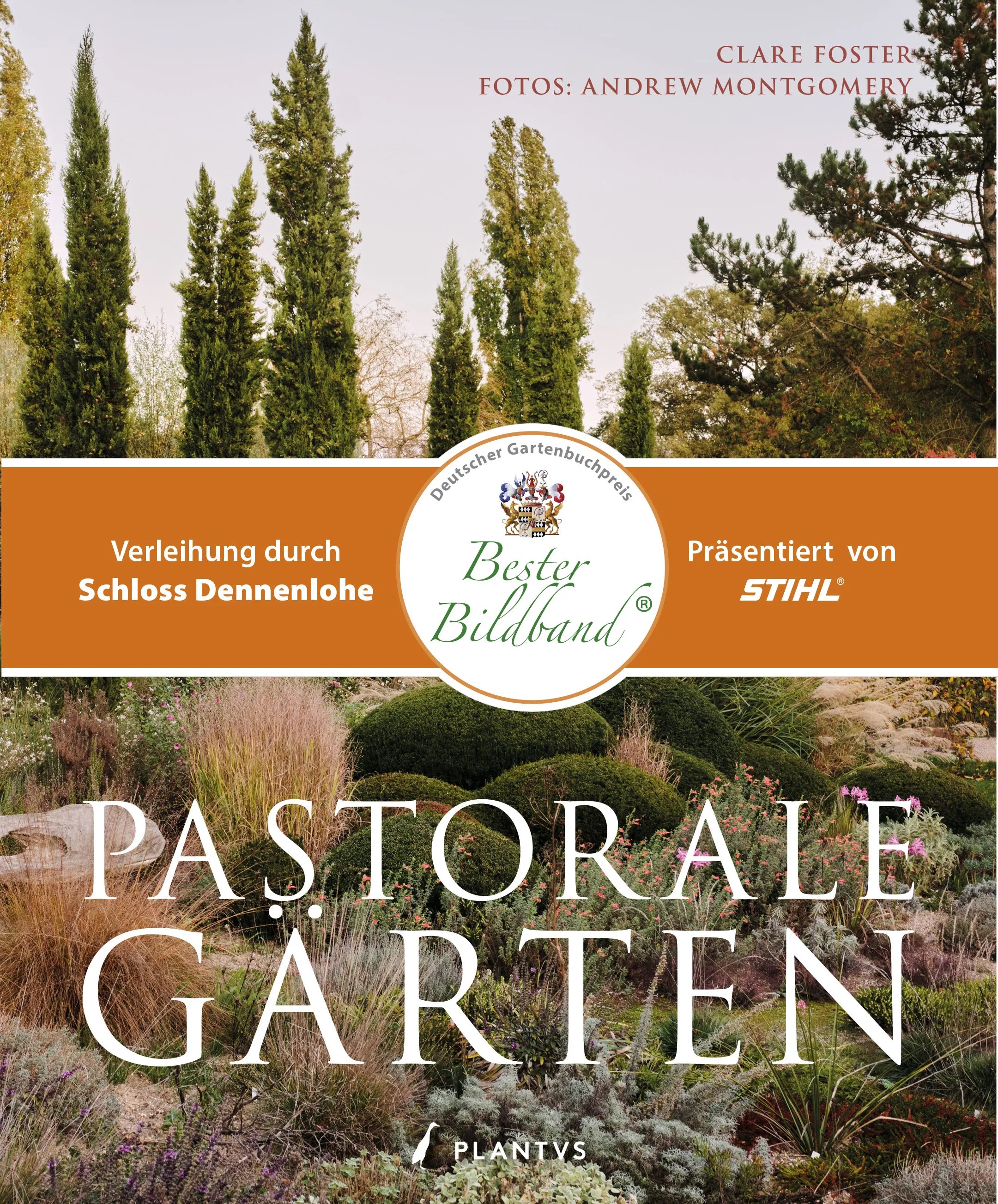Cover: Pastorale Gärten (Hardcover) von Clare Foster