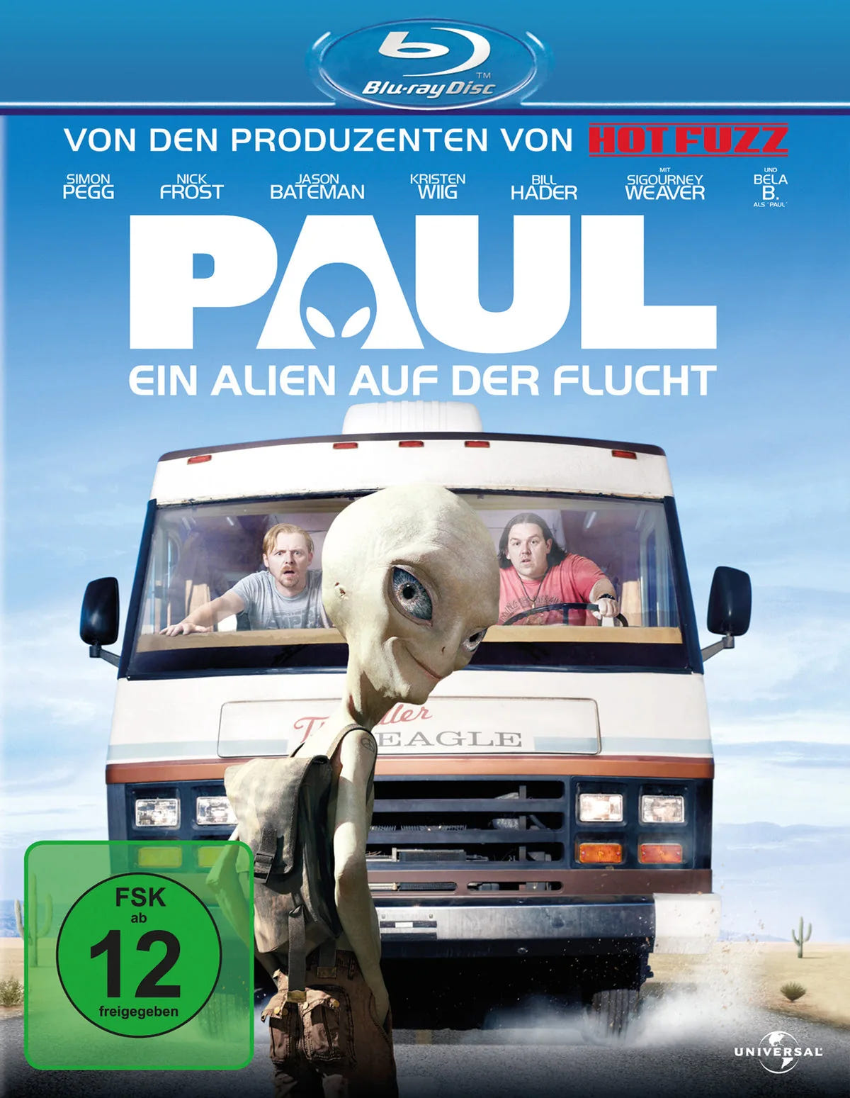Paul - Ein Alien auf der Flucht - Blu-ray Disc